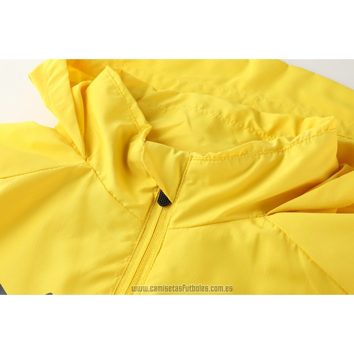 Chandal de Rompevientos del Borussia Dortmund 2021 Amarillo